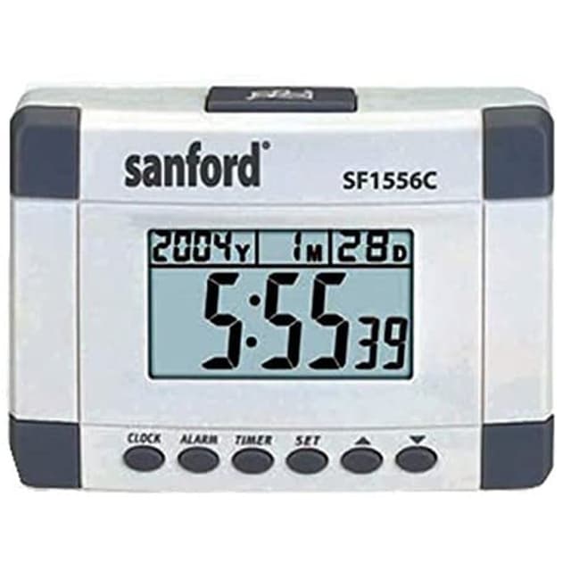 Sanford SF1556C Clock With Alarm