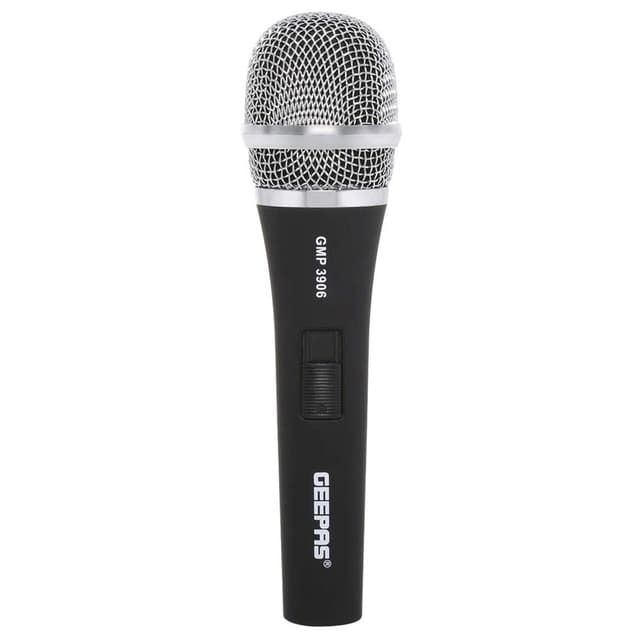 Geepas GMP3906 Wireless Microphone Black