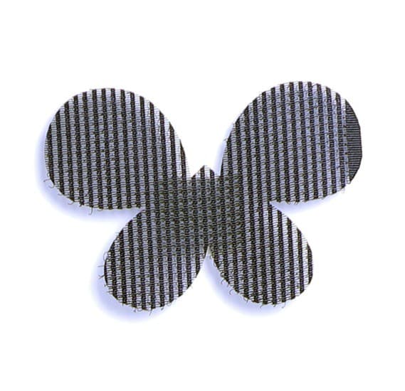 Velvetic Butterfly Pattern Hair Clip Set For Ladies, OS035