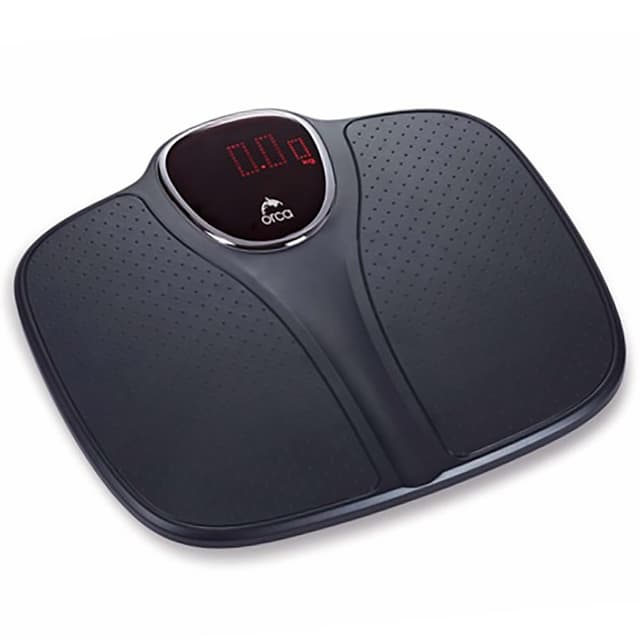 Orca OR-7010 Electronic Personal Scale, Black