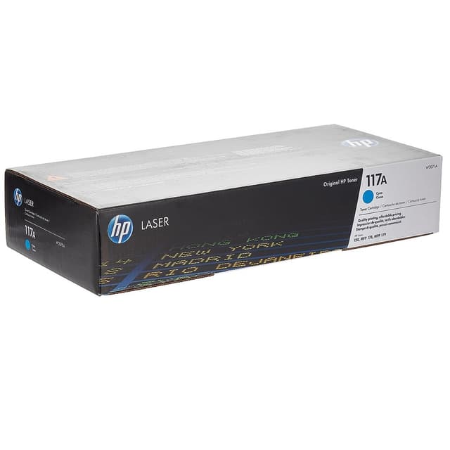 HP 117A Cyan Original LaserJet Toner Cartridge
