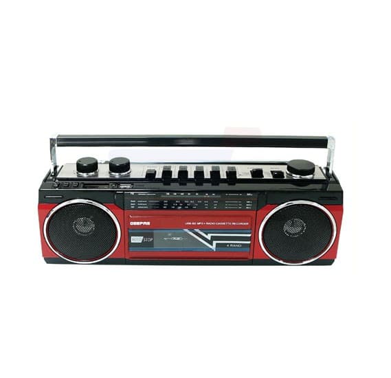 Geepas GCR13011 Radio Casset Recorder Black