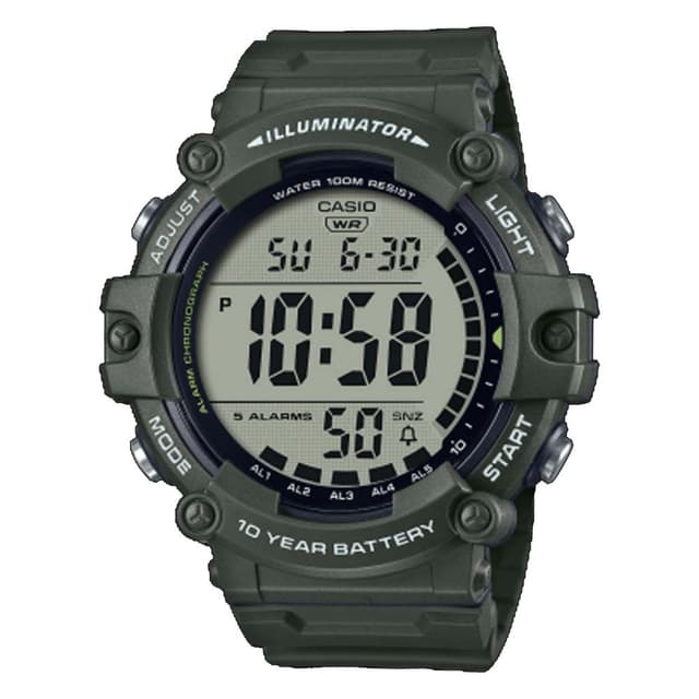 Casio AE-1500WHX-3AVDF Men Digital Watch Green
