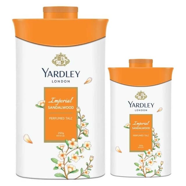 Yardley London Sandalwood Twin Talc Pack 250g With 150g