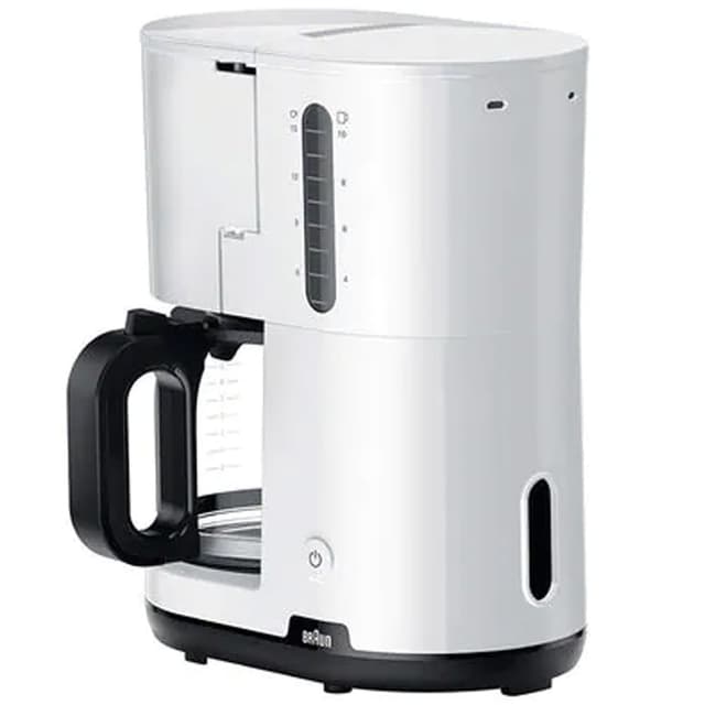 Braun KF1100WH KM Coffee Machine 1000W White