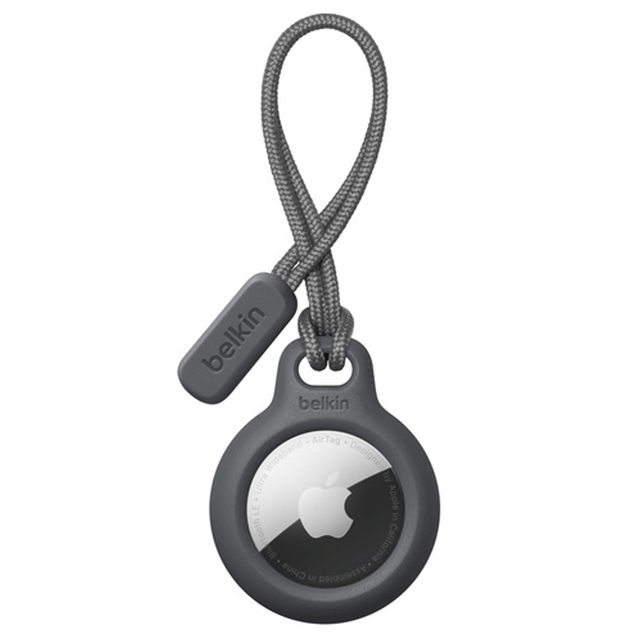 Belkin Secure Holder With Strap For Apple Airtag Black