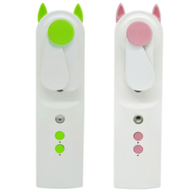 Mini Handheld USB Charging Face Spray Facial Steamer Fan