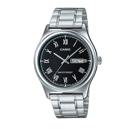 Casio MTP-V006D-1BUDF Enticer Mens Analog Stainless Steel Watch