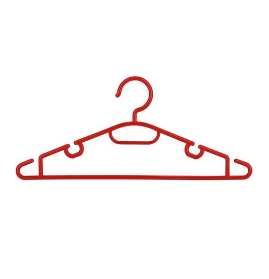 Delcasa Plastic Cloth Hanger Set 5 Pieces, DC1645