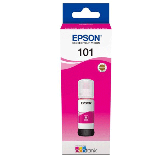 Epson C13t03v34a 101 Ecotank Ink Bottle Magenta L4150