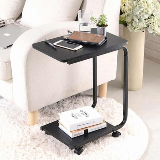4 Wheel 2 Layer Laptop Table