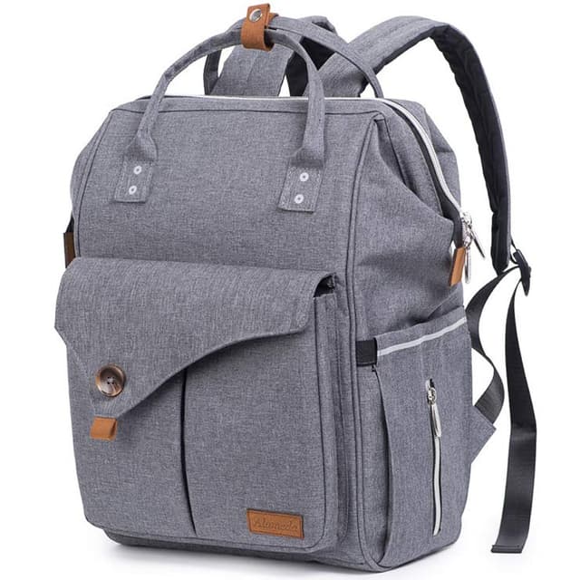 Alameda AL_DP_GY Diaper Backpack Large Grey