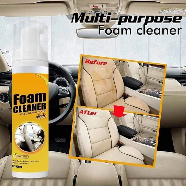 Multipurpose Foam Cleaner Spray For car and House