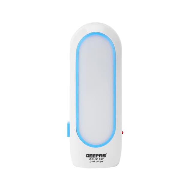 Geepas GFL51057 2in1 Rechargeble Led Flash Light 800mAh 1x120