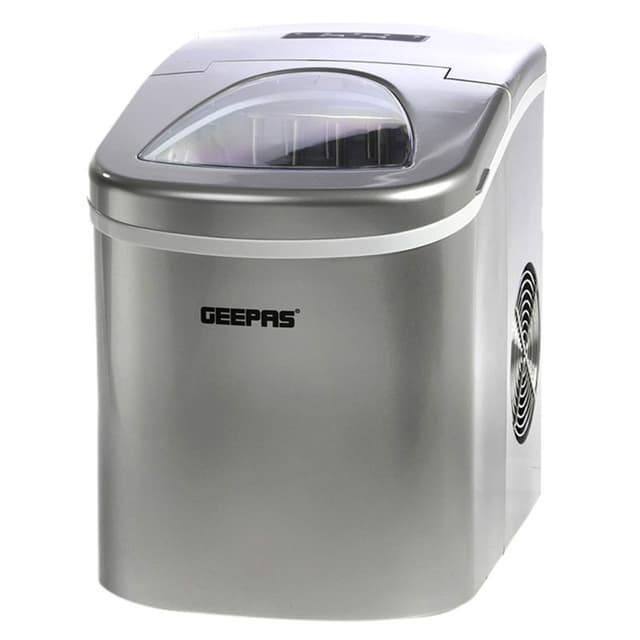 Geepas GIM63015UK Portable Instant Ice Maker Silver