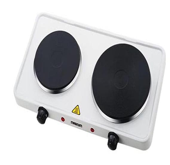 Magnum Durable Cast-Iron Solid Disc Dual Hot Plate