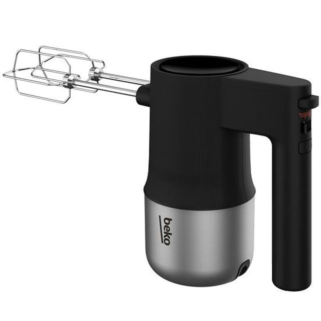 Beko HMM 81504 BX Hand Mixer 500 Watts Inox Housing 4 speed settings Turbo function Eject button beaters Stainless steel