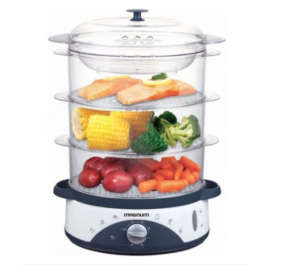 Magnum 3 Tier Deluxe Food Steamer