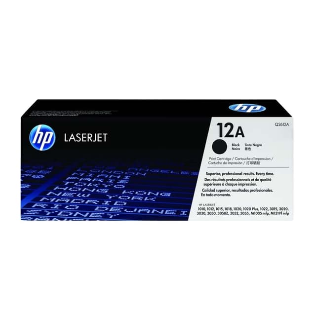 HP Q2612A Black Original LaserJet Toner Cartridge