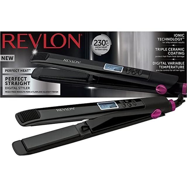 Revlon Digital Straightener Black