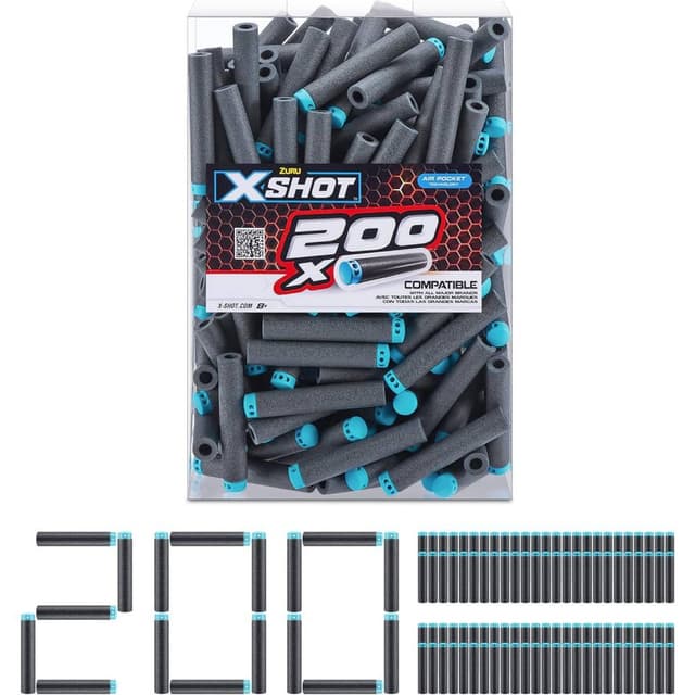 X-Shot 200pk Refill Darts - XS-36500