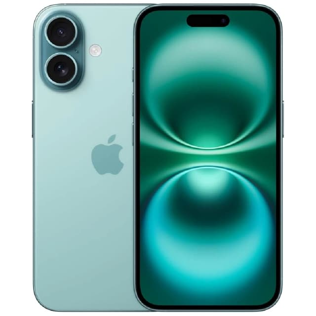 iPhone 16 - 128GB Teal (Renewed)