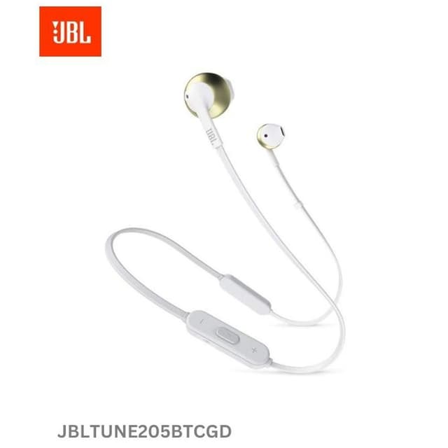 JBL Tune 205BT Wireless Earbud Headphones Gold
