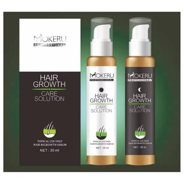 Mokeru Natural Anti Hair Loss and Hair Regrowth Serum
