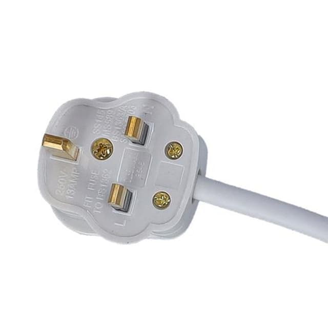 Olsenmark OMES1807 Two Way Extension Socket 13Amp White