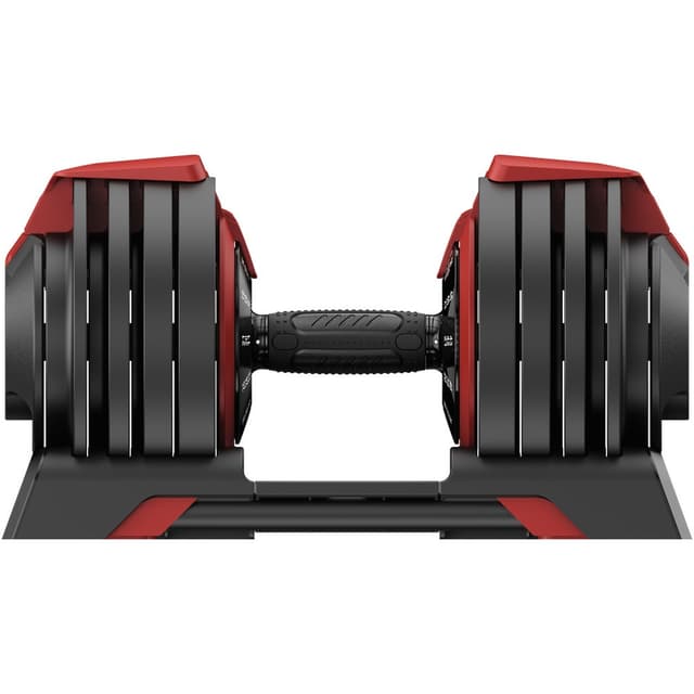 Kingsmith FWAD243 24KG 3‑in‑1 Adjustable Dumbbell Kettlebell Barbell, Black‑Red - FWAD243