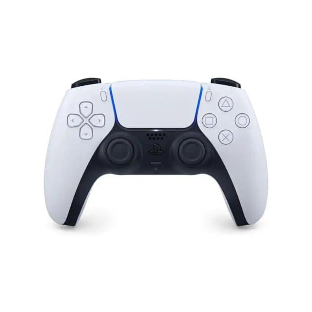 Sony PlayStation 5 DualSense Wireless Controller White Gaming Console Controller Haptic Feedback Adaptive Triggers Built In Mic USB C PS5 Controller