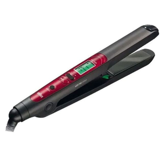 Braun ST 750 Hair Straightener Black and Red 1800W