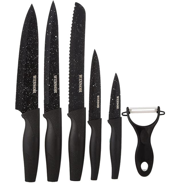 Winsor WR6091 6 Pcs Non Stick Knife Set