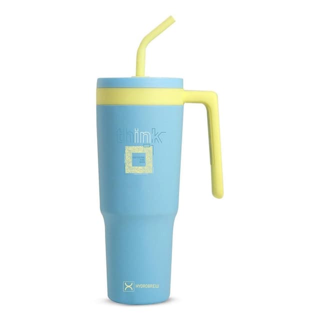 HYDROBREW Fresh Flip Straw Tumbler Blue 1200 ml - HB.WBSS40DW.BU