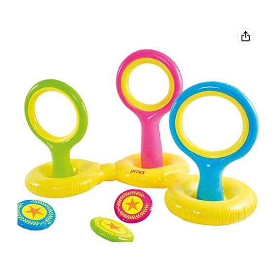 Intex 57510NP Flying Disc Toss Game, Multi-57510