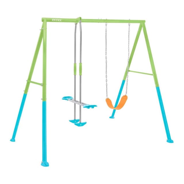 Intex Swing and Glide 2 Features Set – Durable Steel Frame
