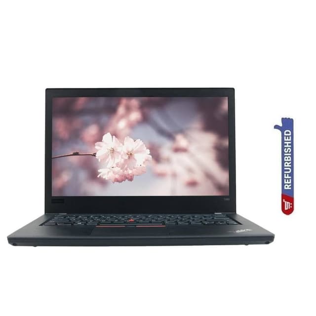 Lenovo Think Pad T480 Laptop 14-Inch Diplay,Core i5-7th Gen 8GB RAM-256GB SSD-windows 10 pro Black-Refurbished