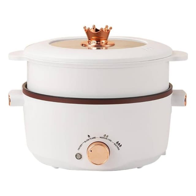 Galaxy Electric Hot Pot 4L – Multi-Function Electric Ramen and Soup Cooker,