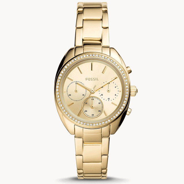 Fossil Chronograph Stainless Steel Watch, Analog Dial Watch with Sleek Design and Premium Craftsmanship - BQ3658