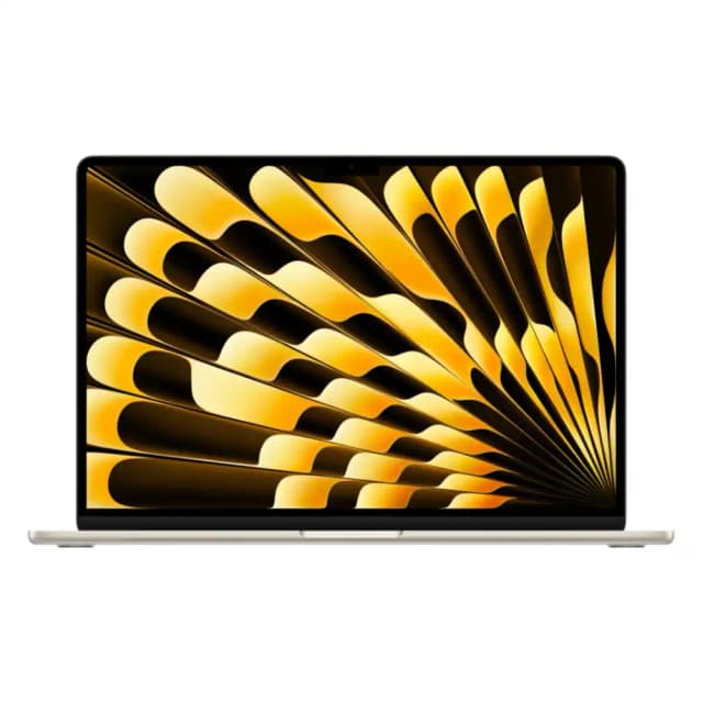 Apple MacBook Air 15-inch Liquid Retina, M5 Chip 10-Core CPU & GPU, 24GB RAM, 1TB SSD, English Keyboard, Starlight, MDVF4 ZP/A