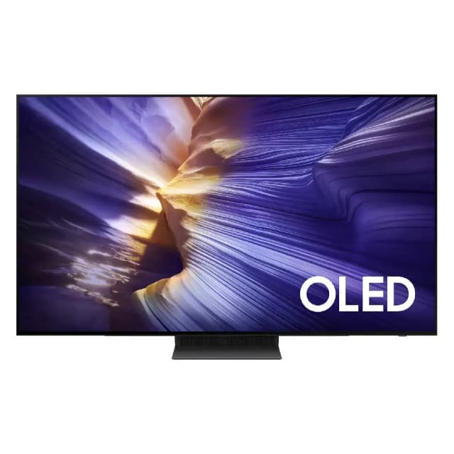 Samsung S90F 65inch OLED 4K UHD Smart TV, QA65S90FAEXZN 144Hz, NQ4 AI Gen3 Processor, HDR, WiFi 5, Bluetooth 5.3, Black