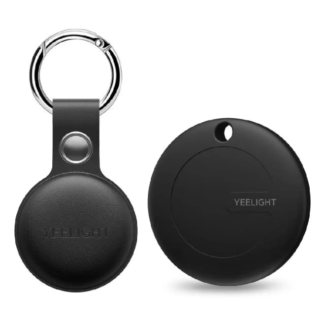 Yeelight Yeetag Smart Bluetooth Tracker, Apple Find My Compatible, 100dB Alert Speaker, Waterproof Item Finder with Leather Cover - YILAI-0018