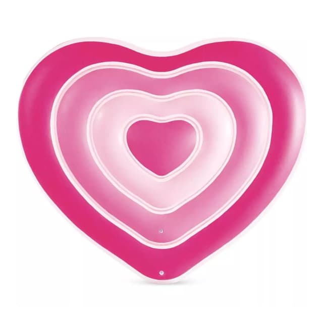 Intex Sweetheart Float Inflatable Pink Pool Float for Adults and Kids