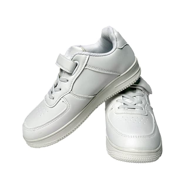 TA Sport Regular School Footwear for Kids , SP07-026V White Shoe, Size 38 - 38082852-217