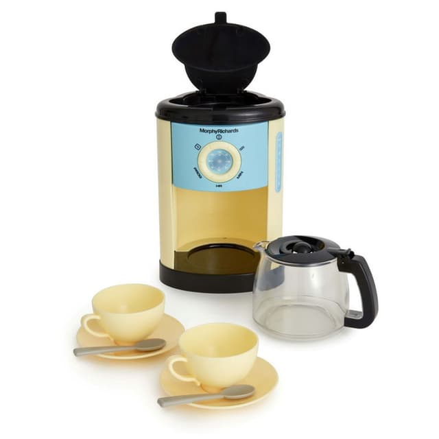 Casdon Morphy Richards Coffee Maker Toy Set | Pretend Play Coffee Machine with Cups & Accessories for Kids 3+ Years – 65050