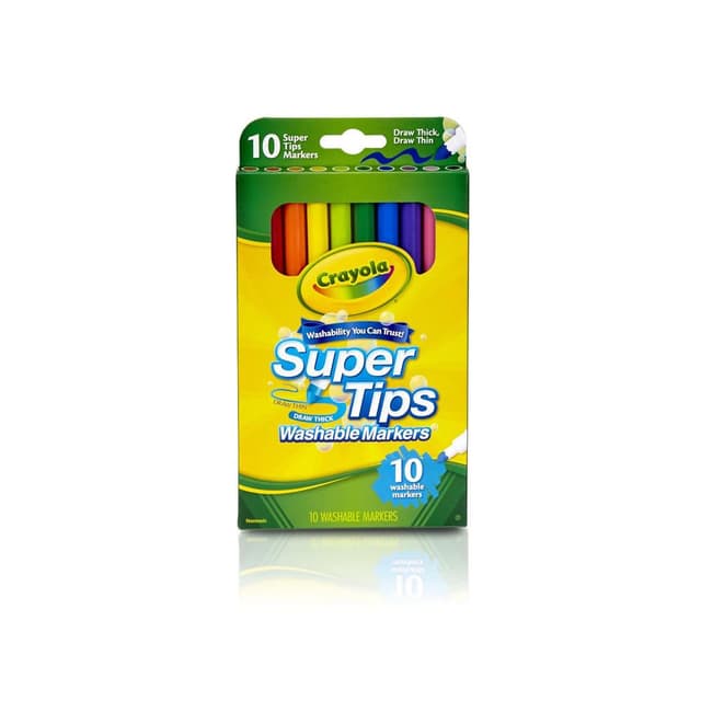 Crayola 10 ct. Washable Super Tips Markers - CY58-8610
