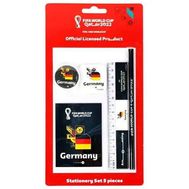FIFA 2022 5 Pieces Stationery Set Germany - FIFA-12513