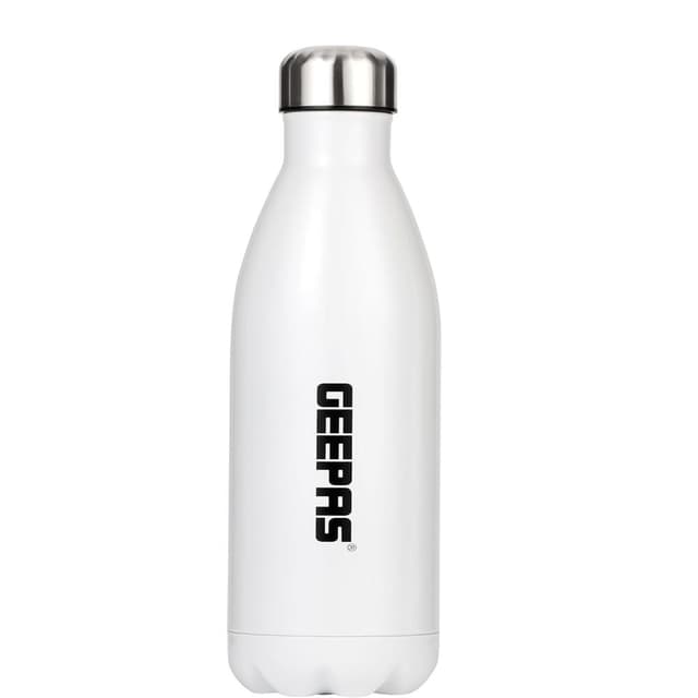 Geepas Double Wall Stainless Steel Vacuum Bottle 750ML - GVF27020