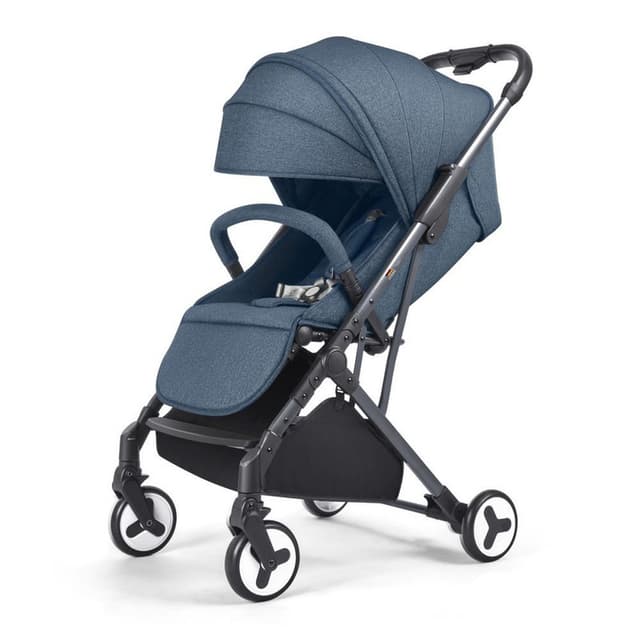 Gokke - Compact and Light Weight, 5 Point Safety Harness, Forward And Rear Facing, 0-36 Months, Navy Blue - B09NB
