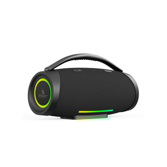 Grabit G Blaster Bluetooth Speaker Black 60W 7.4V 6000mAh IPX6 TWS Power Bank EQ DC 5V 2A - G-BLASTER